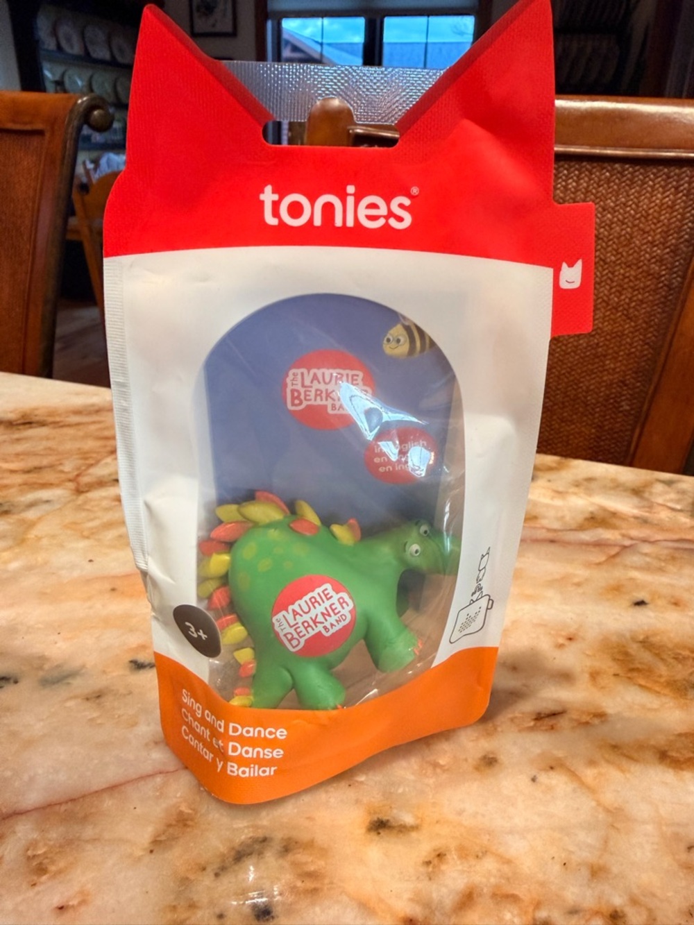 Tonies Green Dinosaur Tonie - Laurie Berkner Band